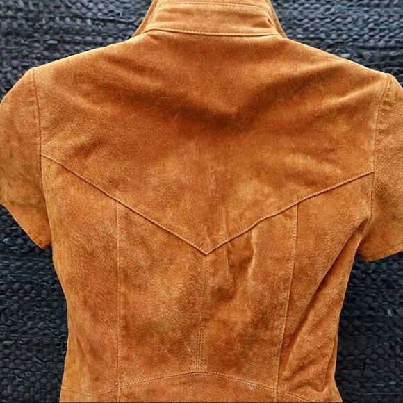 Urban Outfitters Ecote Halliwell Suede Shirtdress - Picture 7 of 7